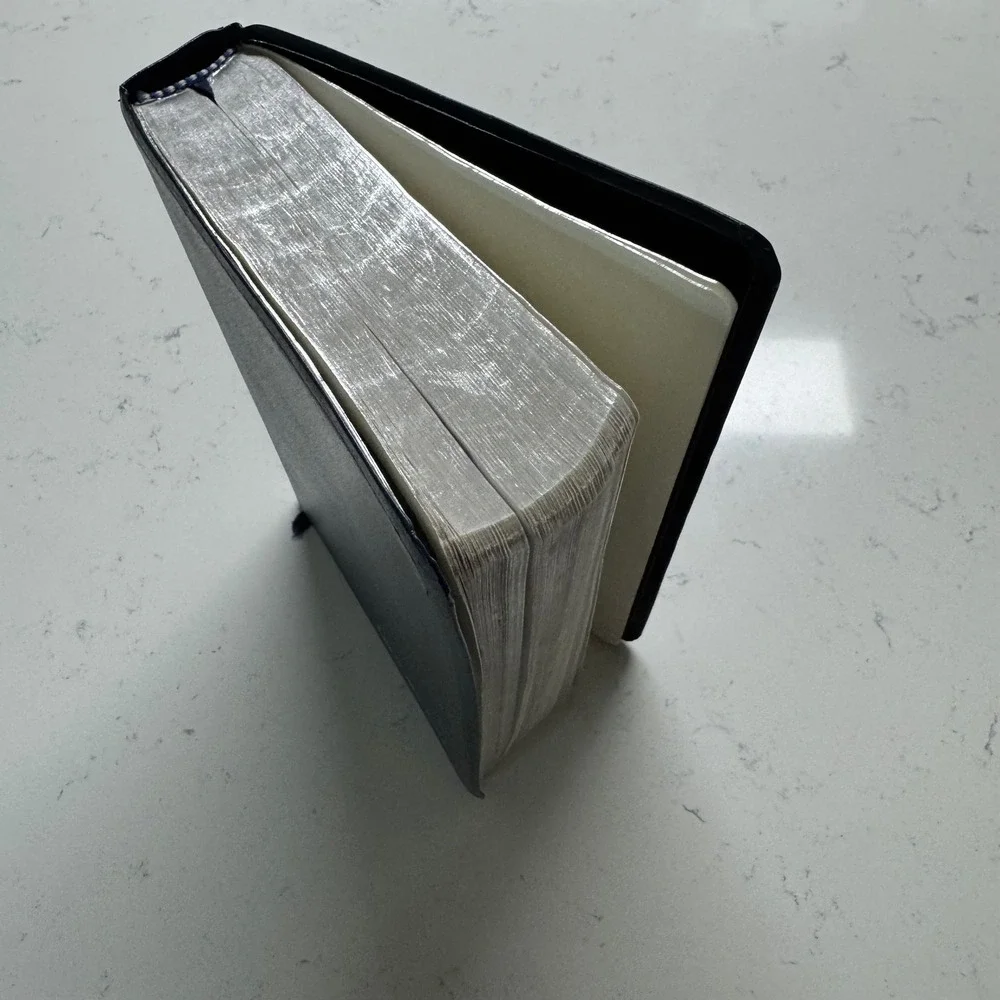 Zondervan Amplified Bible Navy Blue Bonded Leather Life In The Word
